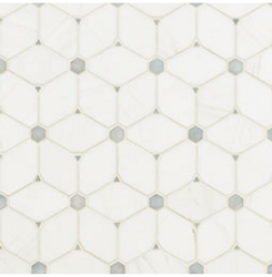 Premium Impressions Marble Mosaics Cecily Grigio Polished